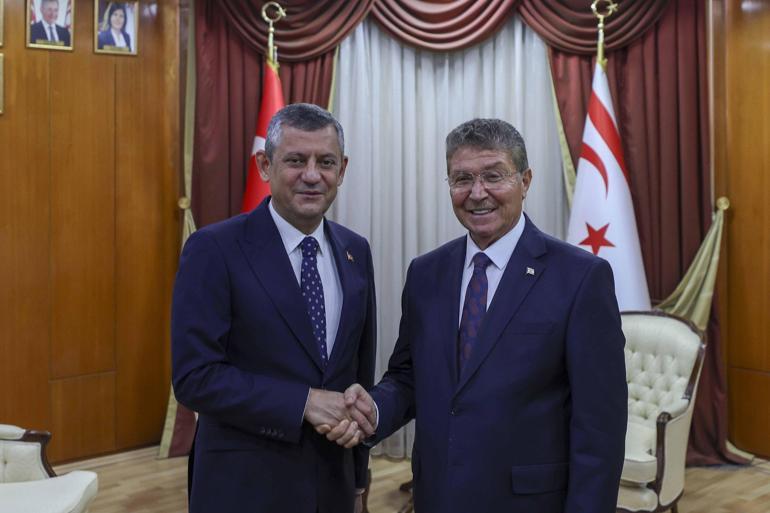 CHP Genel Başkanı Özel, KKTC’de