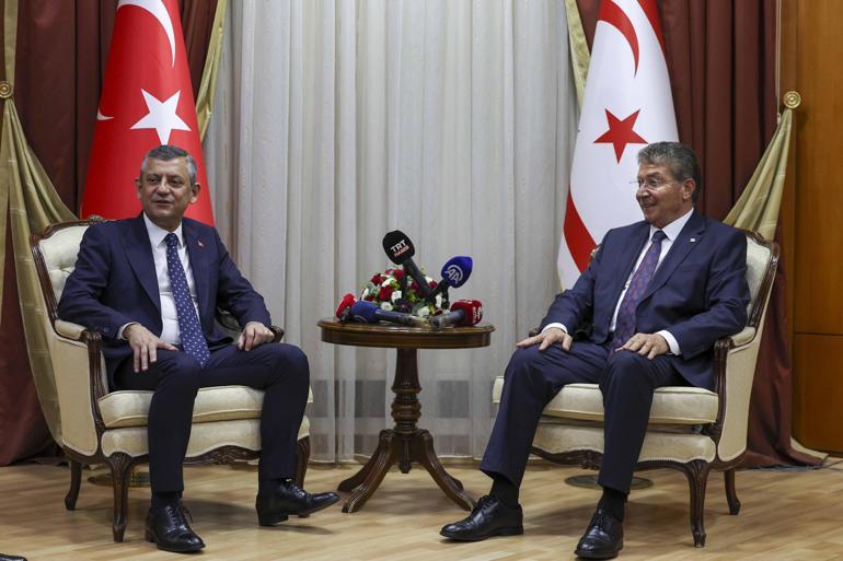 CHP Genel Başkanı Özel, KKTC’de