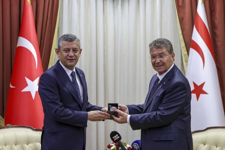 CHP Genel Başkanı Özel, KKTC’de