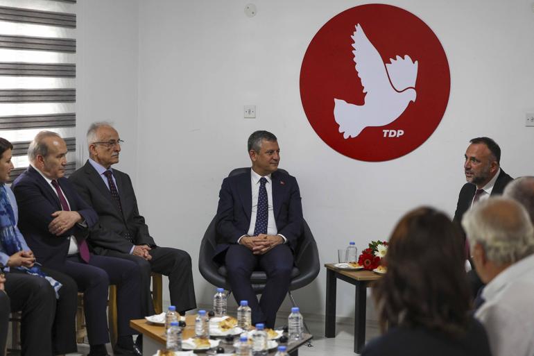 CHP Genel Başkanı Özel, KKTC’de