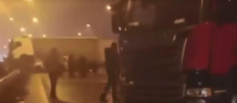 Gaziantepte 12 aracın karıştığı zincirleme kaza: 13 yaralı