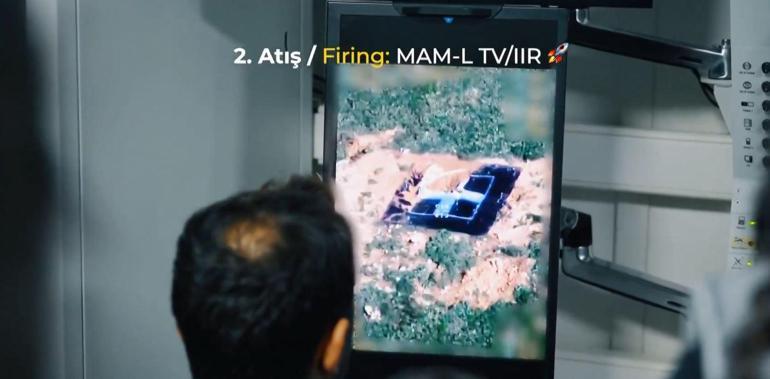 Bayraktar TB3, MAM-L IIR ile hedefi tam isabetle vurdu