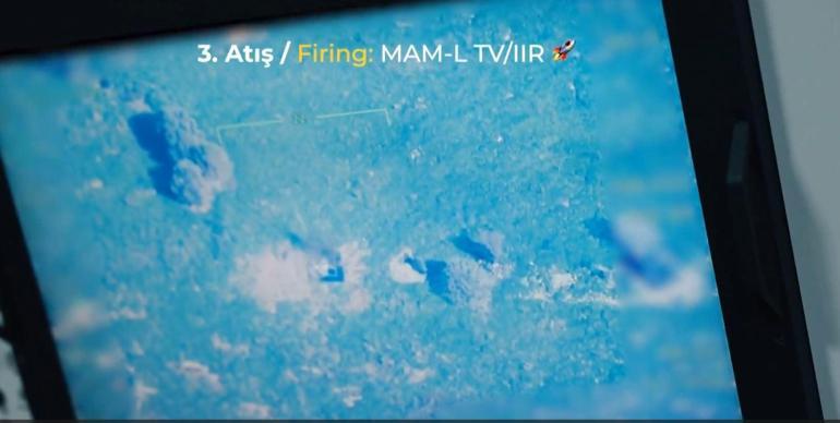 Bayraktar TB3, MAM-L IIR ile hedefi tam isabetle vurdu