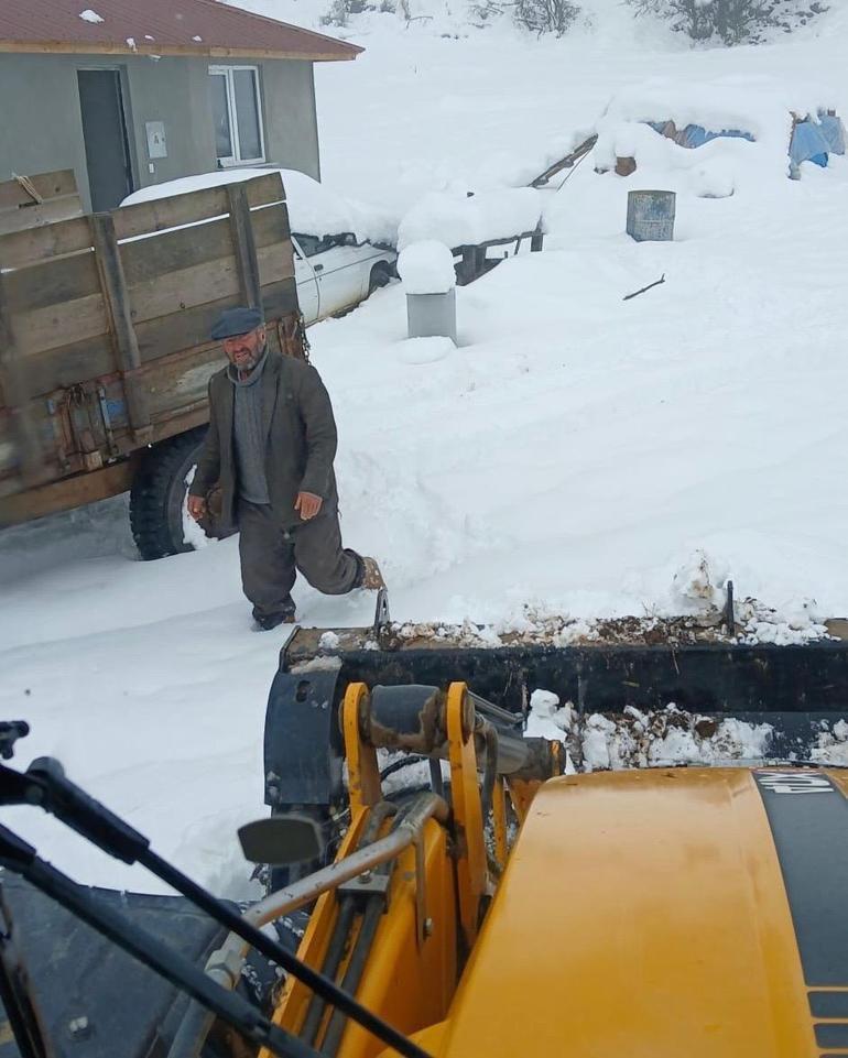 Ordu’da karla kaplı yayla yolları açıldı