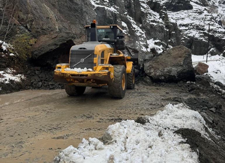 Ordu’da karla kaplı yayla yolları açıldı