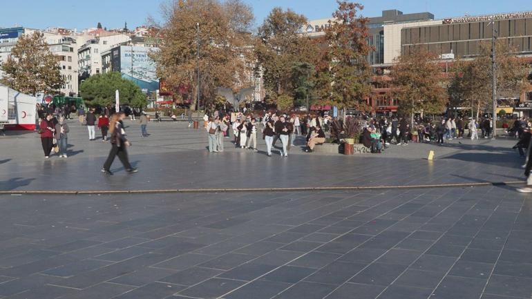 İstanbul’da ara tatil biterken güneşli havayı fırsat bilenler sahilleri doldurdu