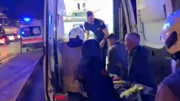 Beyoğlunda metro inşaatında iskele devrildi: 1 ölü, 4 yaralı