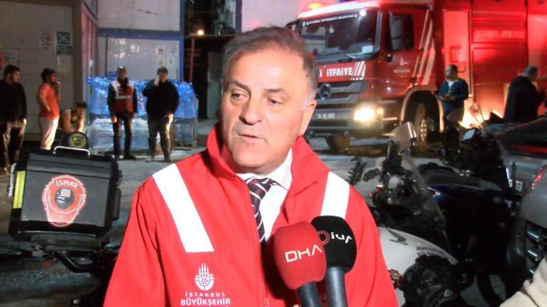 Beyoğlunda metro inşaatında iskele devrildi: 1 ölü, 4 yaralı