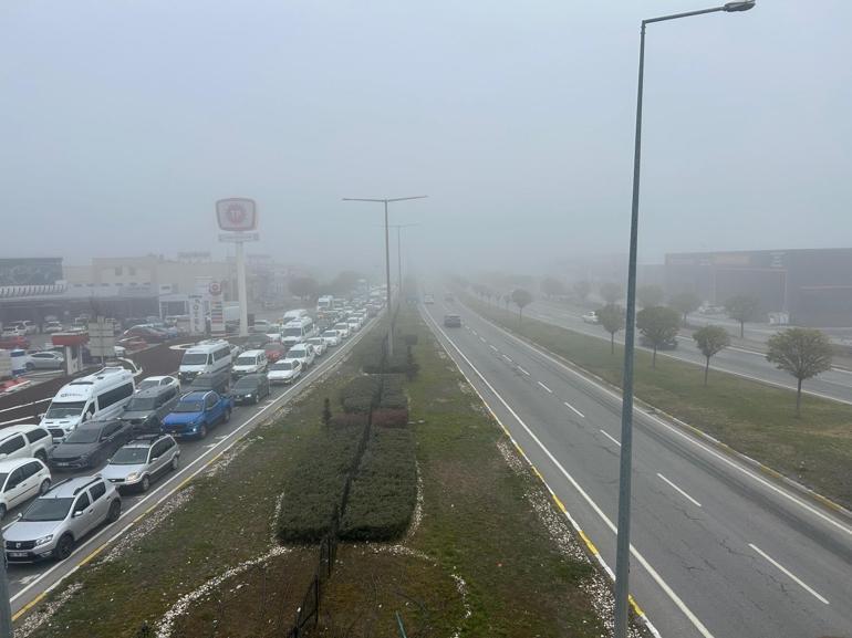 Sivasta yoğun sis