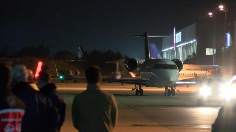 Hırvatistanda düşen yangın uçağında şehit olan Pilot Baharın naaşı Türkiyeye getirildi