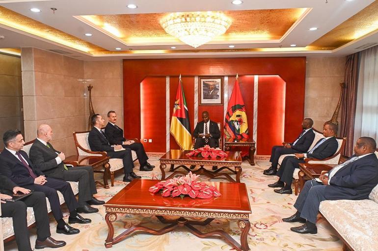 Savunma Sanayii Başkanı Görgün, Mozambik Cumhurbaşkanı Chapo ile bir araya geldi