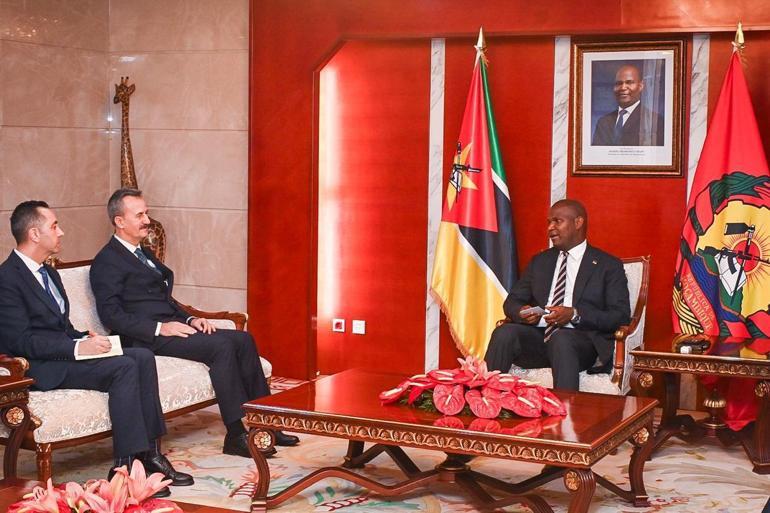 Savunma Sanayii Başkanı Görgün, Mozambik Cumhurbaşkanı Chapo ile bir araya geldi