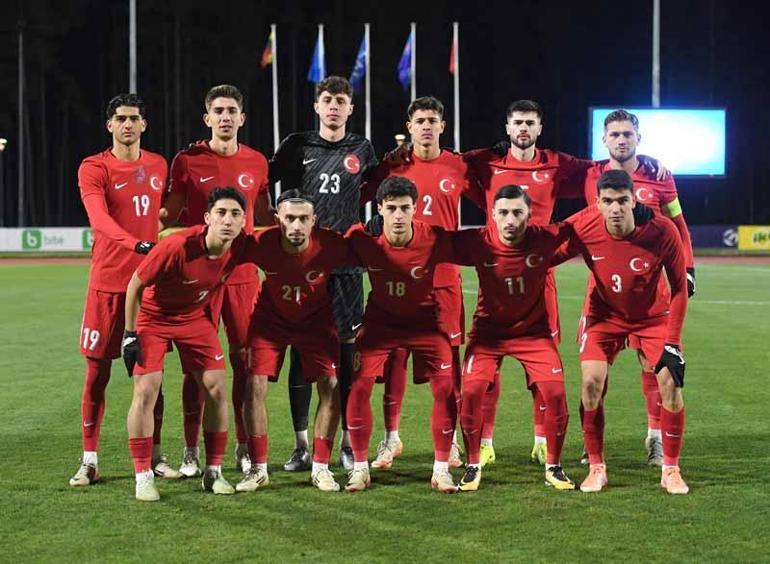 Ümit Milli Futbol Takımı, Litvanyayı 2-1 yendi