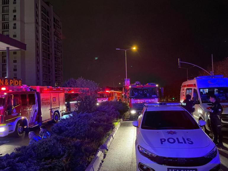 Sultangazide 27 katlı otelde yangın: 4 kişi hastaneye kaldırıldı