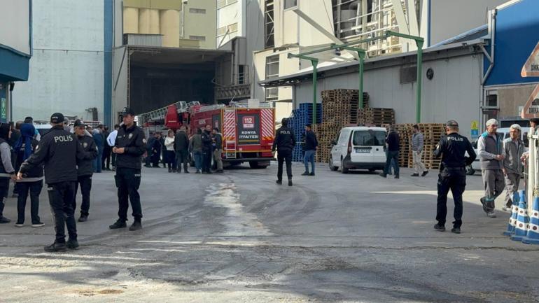 Un fabrikasında doğal gaz patlaması