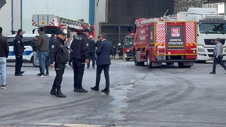 Un fabrikasında doğal gaz patlaması