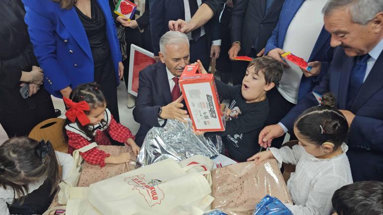 Binali Yıldırım Öget Şen Kızılay Anaokulunun açılışını yaptı