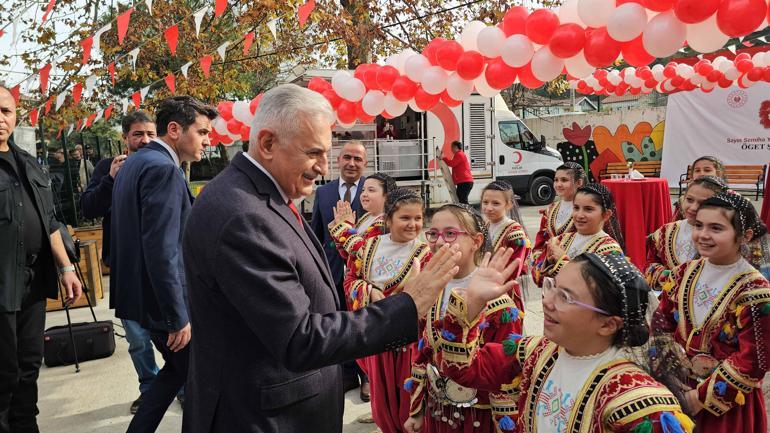 Binali Yıldırım Öget Şen Kızılay Anaokulunun açılışını yaptı