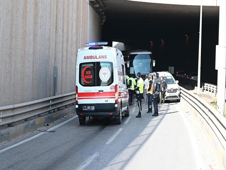 Kırıkkalede zincirleme kaza: 4 yaralı