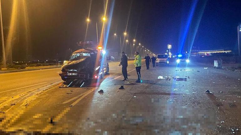 Otomobil takla atıp, karşı şeride savruldu: 1 ölü, 3 yaralı