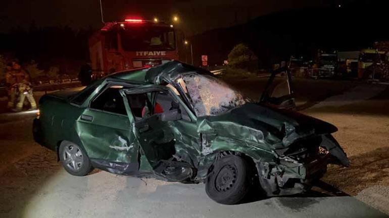 Bursa- Yalova yolunda 5 aracın karıştığı zincirleme kaza: 1 ölü, 13 yaralı