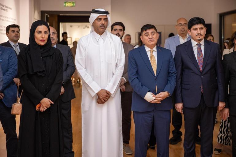 Âdil-i Mutlak Hat Eserleri Sergisi, Katarda ziyarete açıldı