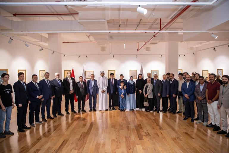 Âdil-i Mutlak Hat Eserleri Sergisi, Katarda ziyarete açıldı