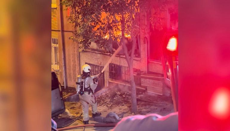 Bağcılarda iş yerindeki yangında 1 kişi hayatını kaybetti