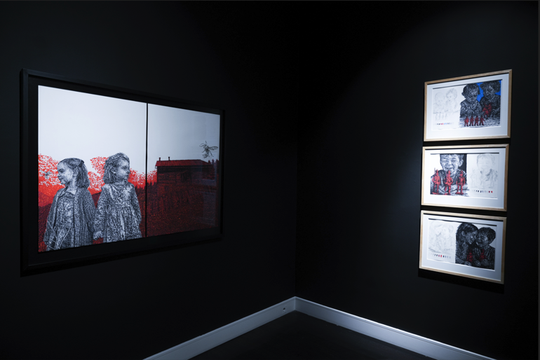 Sefa Çakır’ın “Kapıyı Dışarıdan Kapattım | I Closed the Door from the Outside” isimli solo sergisi, Vısıon Art Platformda