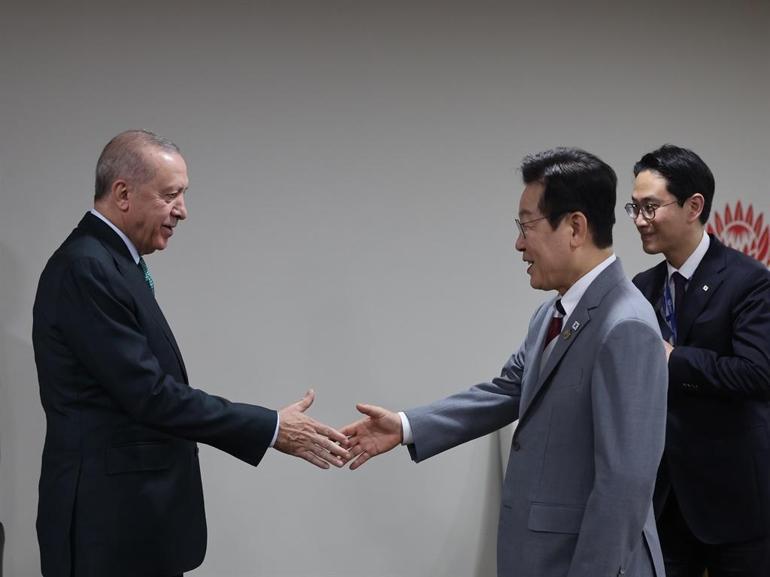 Cumhurbaşkanı Erdoğan, MIKTA üyesi ülkelerin liderleriyle bir araya geldi