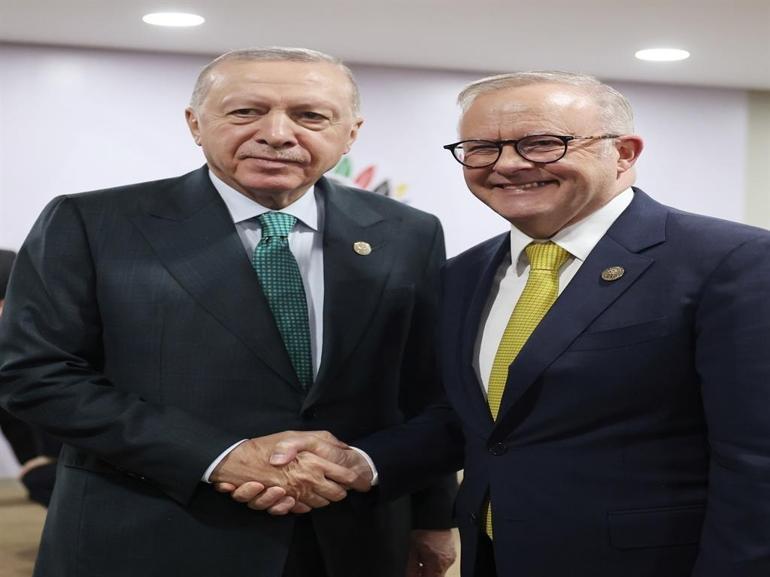 Cumhurbaşkanı Erdoğan, MIKTA üyesi ülkelerin liderleriyle bir araya geldi