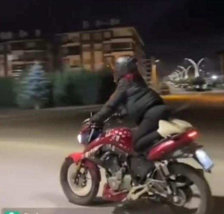 Motosiklette tehlikeli hareketler yapan 3 kişiye toplam 25 bin 3 TL ceza