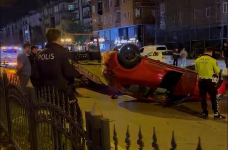 Samsunda zincirleme kaza; 1 yaralı