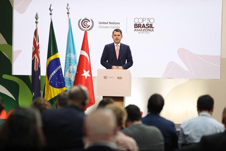 Bakan Kurum: Türkiye iklim değişikliğiyle mücadelede yol gösteren bir aktör olmuştur