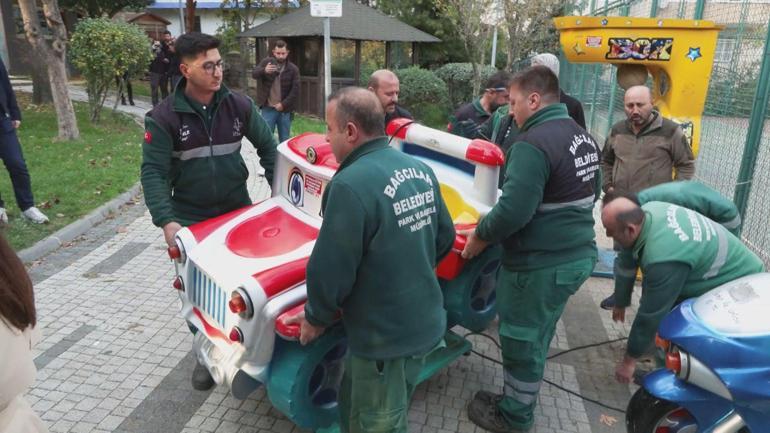 Bağcılarda elektrikli oyuncaklara binen 5 çocuk akıma kapıldı; park mühürlendi