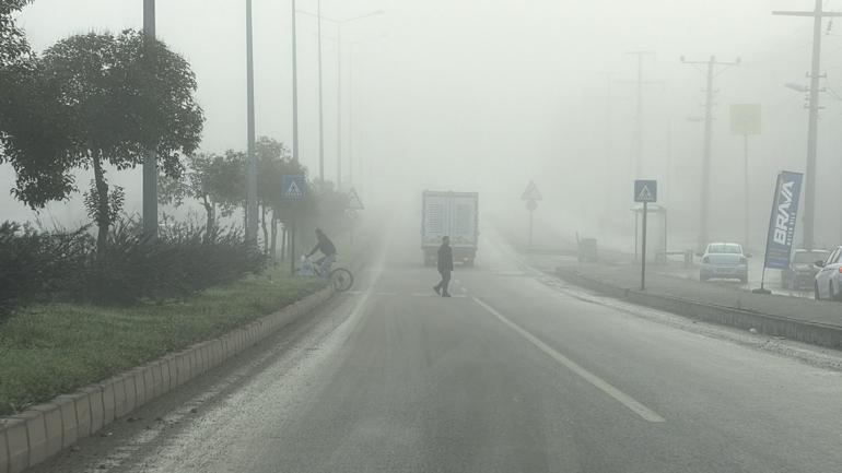 Bartında sis etkili oldu