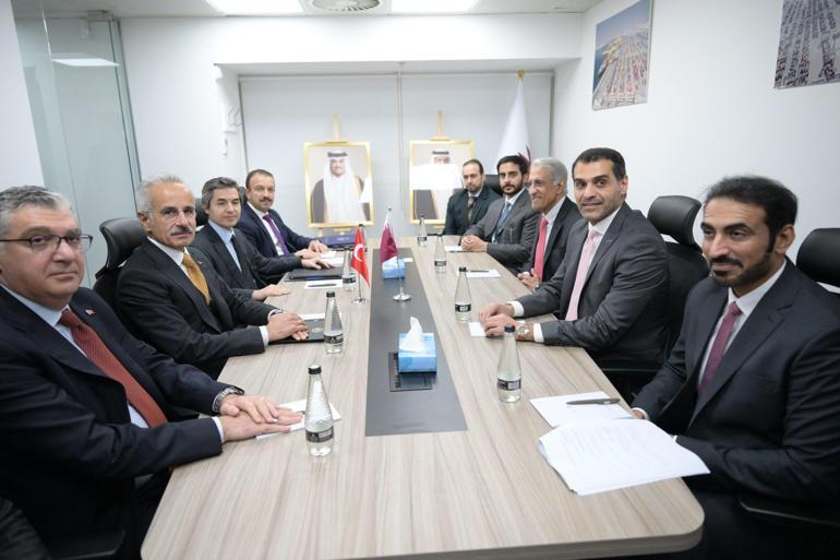 Bakan Uraloğlu, Katarlı mevkidaşı Abdulla Al Thani ile görüştü