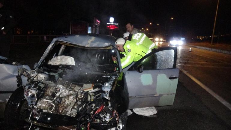 Erzurum’da otomobil ile hayvan yüklü kamyonet çarpıştı: 1 ölü, 2 yaralı