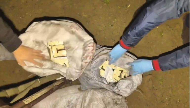 Hatay’da zeytin bahçesinde 625 bin adet uyuşturucu ecza hap ele geçirildi