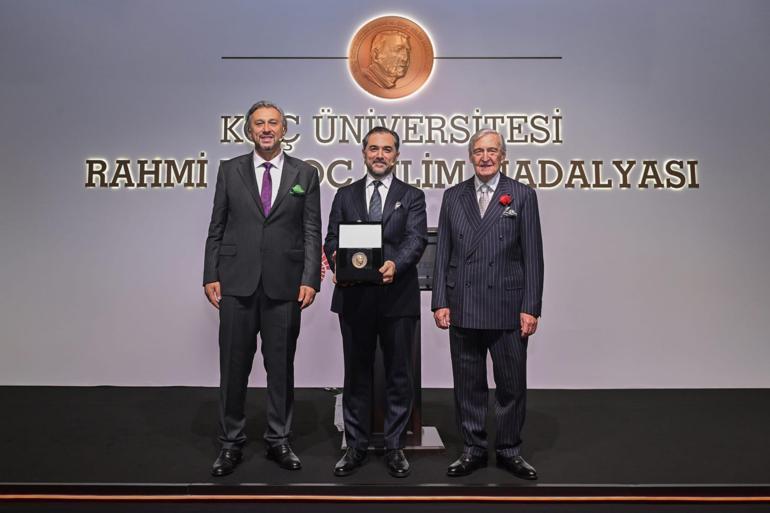 Rahmi Koç Bilim Madalyası ödülü Ufuk Akçiğite verildi