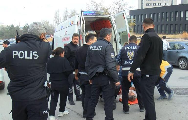 Ankarada adliye önünde bıçaklı kavga; 5 yaralı