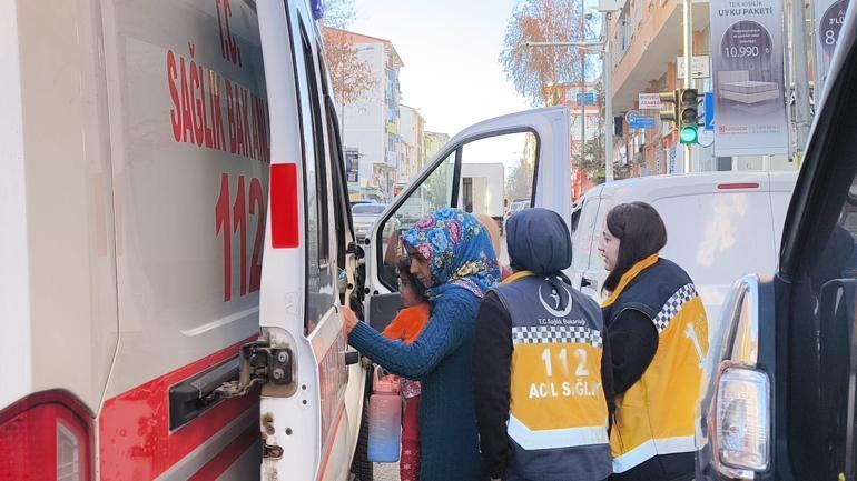 Karsta 6 katlı binada yangın; 1i çocuk 3 kişi dumandan etkilendi