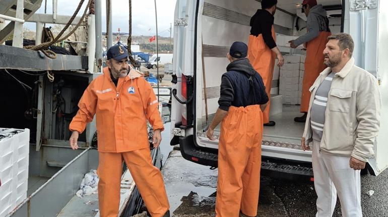 Marmarada lodos dindi; Tekirdağlı balıkçılar, 600 kasa balık avladı