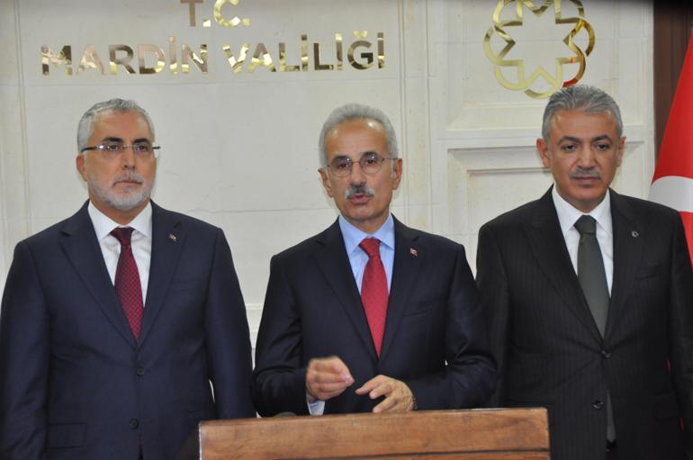 Bakanlar Işıkhan ve Uraloğlu, Mardinde