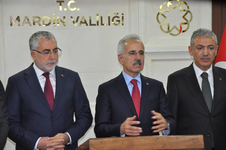 Bakanlar Işıkhan ve Uraloğlu, Mardinde