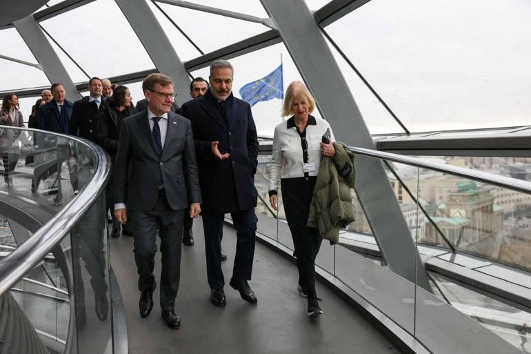 Bakan Fidan, Almanya Federal Meclisi’ni ziyaret etti