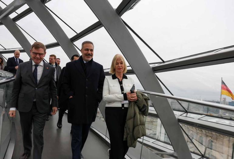 Bakan Fidan, Almanya Federal Meclisi’ni ziyaret etti