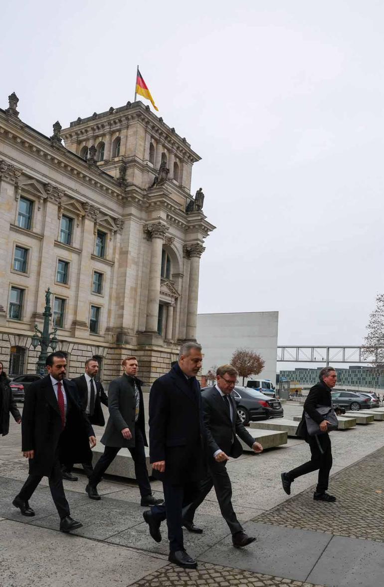 Bakan Fidan, Almanya Federal Meclisi’ni ziyaret etti
