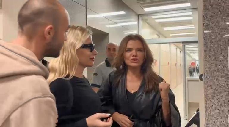 Şarkıcı İrem Derici ifade vermek için adliyeye geldi