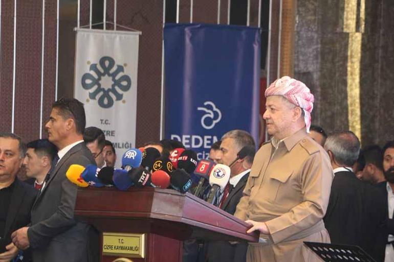 Mesut Barzani, Cizrede